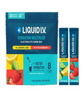 Liquid I.V. Electrolyte Drink Mix Hydration Multiplier Variety 30 Count